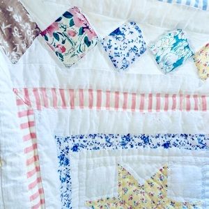 Vintage Pastel Star Quilt